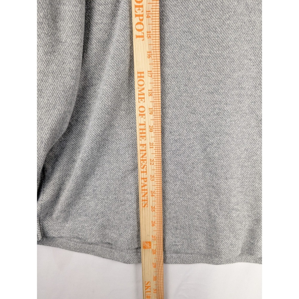 Johnnie-O Middleton Cotton Stretch Knit ‎ Pullover Mens XL Light Gray - Picture 4 of 10